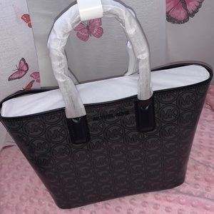 Michael kors Jodie small tote bag in black NWT